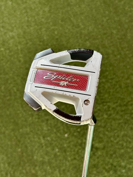 White Men's TaylorMade SPIDER EX Mallet Right Handed Putter 35" (Used)