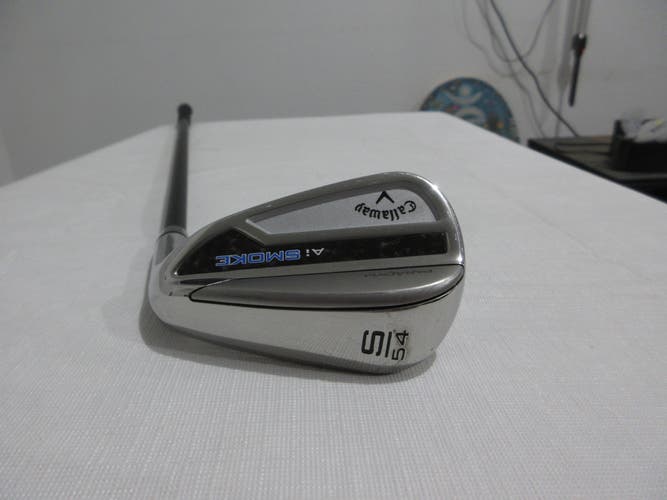 Callaway Paradym Ai Smoke Sand Wedge SW - 54* - Regular Flex Graphite - MINT