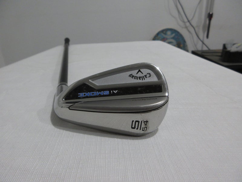 Callaway Paradym Ai Smoke Sand Wedge SW - 54* - Regular Flex Graphite - MINT