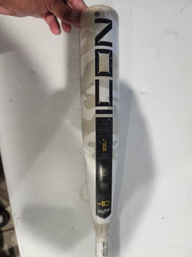2025 Rawlings Icon Composite USSSA Certified Bat (-10) 18 oz 28" (Used)