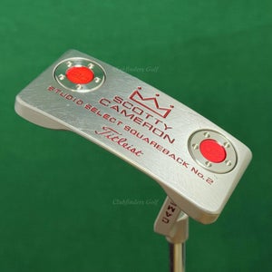 Scotty Cameron Studio Select Squareback No. 2 34" Plumbers-Neck Putter Titleist
