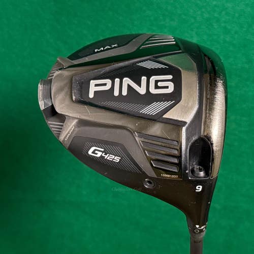 Ping G425 MAX 9 Driver Project X HZRDUS Black 6.0 60g Graphite Stiff *DENT*