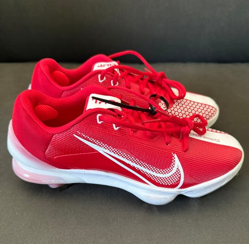 NEW Nike Force Zoom Trout 7 Pro Metal Baseball Cleats Red CQ7224-602 Men’s Size 7.5