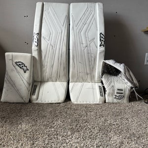 Brian’s goalie pads