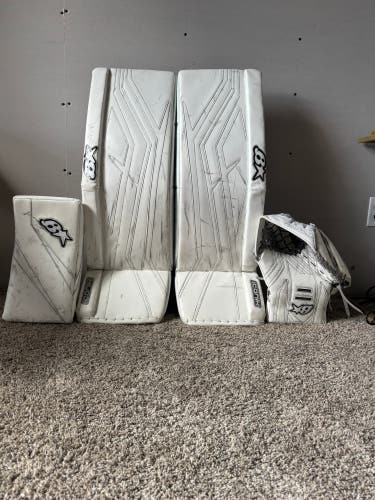 Brian’s goalie pads