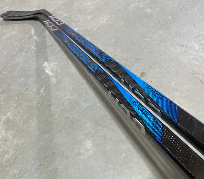 CCM JETSPEED FT7 PRO 2 PACK Pro Stock Hockey Stick Grip P90 100 Flex Left 2786