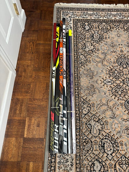 Bundle of 12 Broken Hockey Sticks For David