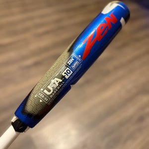 2025 DeMarini CF Zen Composite USABat Certified Bat (-10) 20 oz 30" (Used)