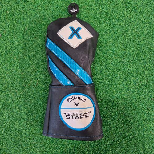 Callaway Fairway Wood X Black Prof. STAFF Headcover *Used*