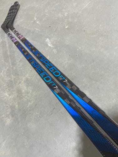 CCM JETSPEED FT7 PRO 2 PACK Pro Stock Hockey Stick Grip P28M 85 Flex Right 2949