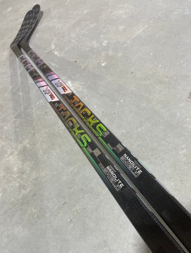 2 PACK CCM Tacks XF PRO, Pro Stock Hockey Stick Grip 80 Flex P28M Right 2950