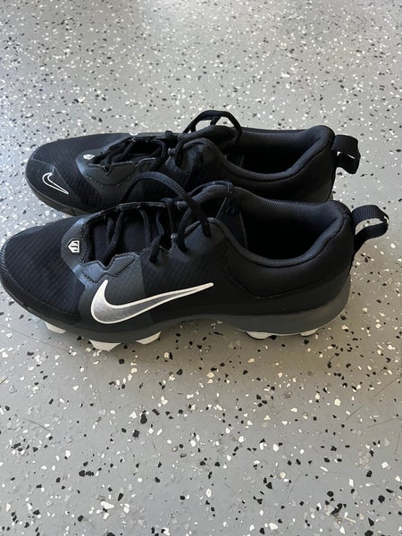 Nike Force Trout 9 Pro MCS Baseball Cleats Black Silver FZ0915-003 Men’s Sz 9.5 Lightly used