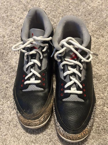 Black Men's Size 13.0 (W 14.0) Adult Jordan Low Top Molded Cleats (Used)