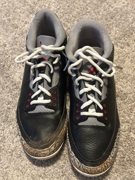 Black Men's Size 13.0 (W 14.0) Adult Jordan Low Top Molded Cleats (Used)