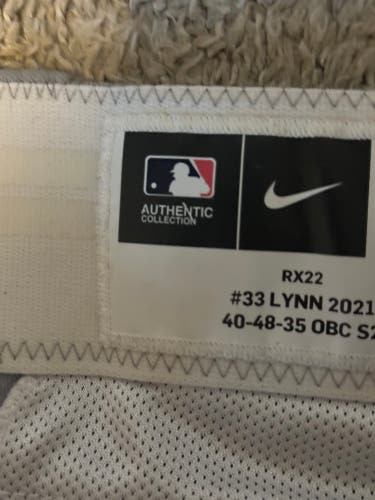 Gray Men's Size 40 Adult Nike Game Pants (Used)