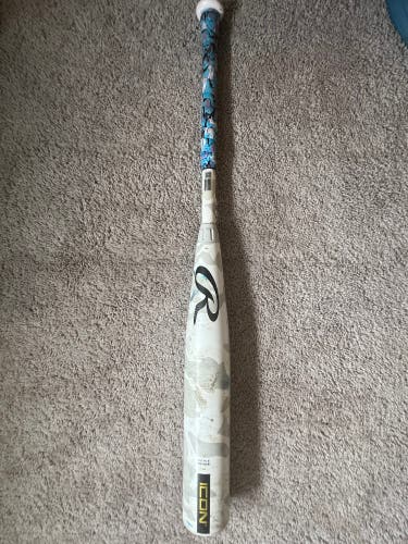 2025 Rawlings Icon Composite USSSA Certified Bat (-8) 23 oz 31" (Used)
