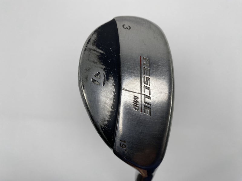 TaylorMade Rescue Mid 3 Hybrid 19* Stiff Graphite Mens RH
