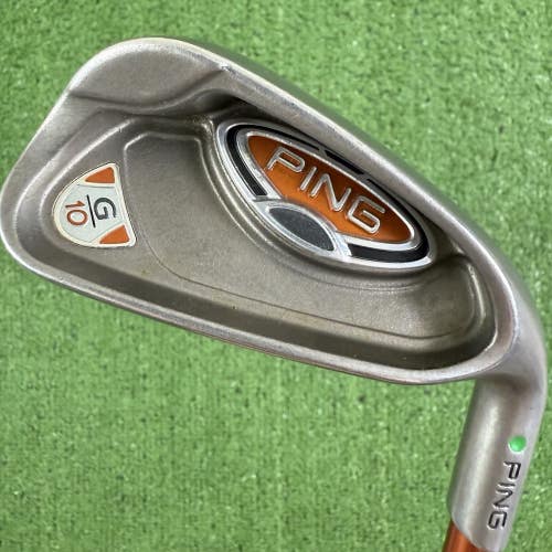 Ping G10 Green Dot 7 Iron TFC 129 Soft Regular Senior Flex Graphite RH 37