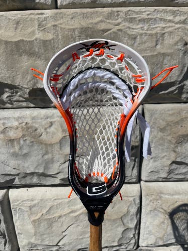 Gait Icon Strung Head dyed in Denver Outlaws theme