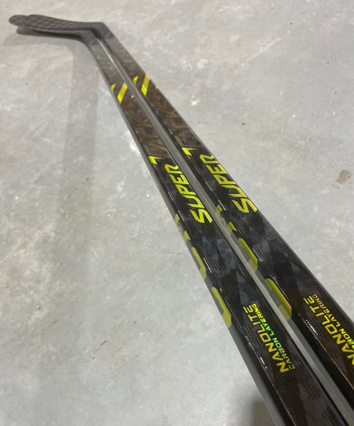2 Pack CCM Super Tacks AS4 PRO Pro Stock Hockey Stick Grip 85 Flex P90 Left 2893