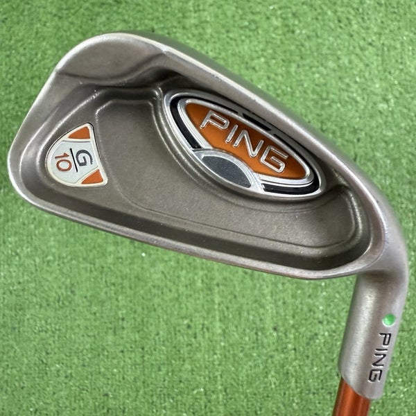Ping G10 Green Dot 6 Iron TFC 129 Soft Regular Senior Flex Graphite 37.5