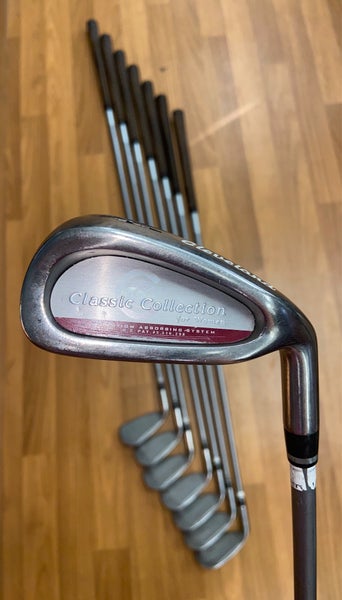 Cleveland Woman’s Classic Collection Iron Set  RH L-Flex 8 Pieces Graphite Shaft (#4,5,6,7,8,9,P,S)