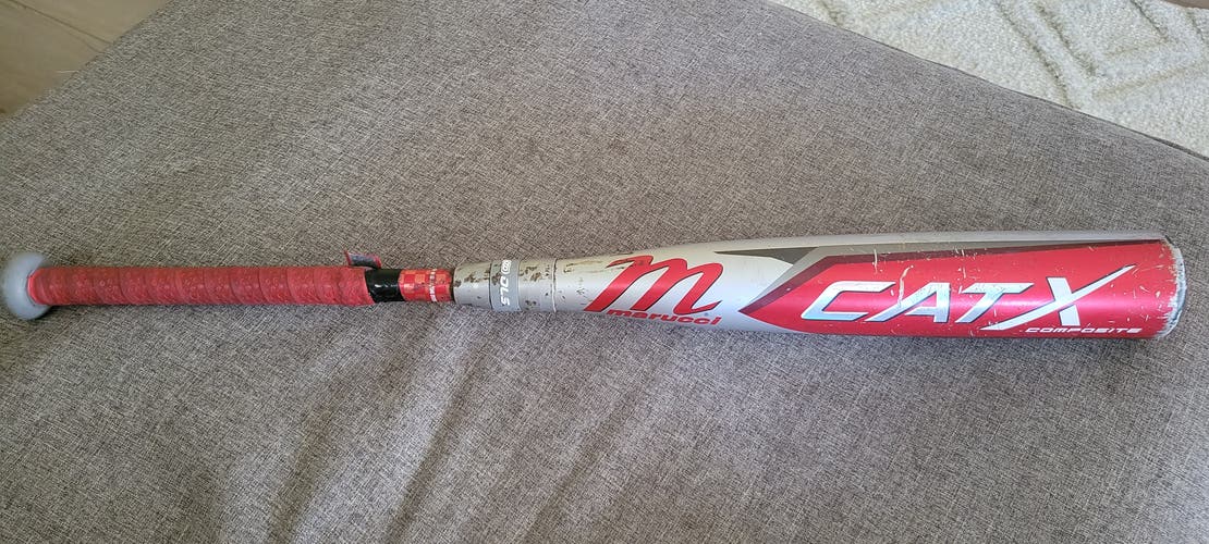 2022 Marucci CAT X Composite USSSA Certified Bat (-5) 25 oz 30" (Used)