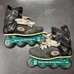Mission Inline Roller Hockey Skates Size 2 Control Series XI