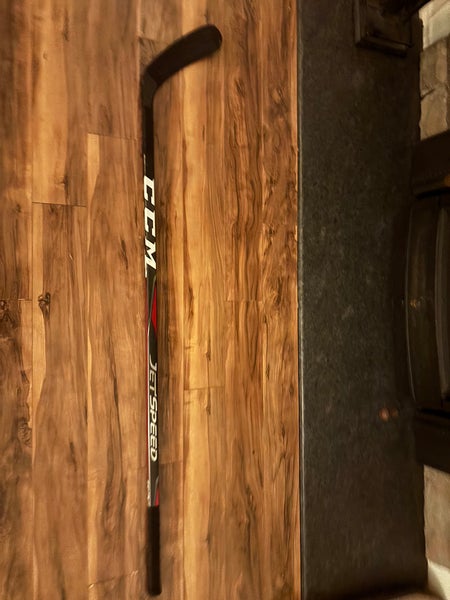 Senior CCM JetSpeed Right Handed Hockey Stick Toe Pattern Pro Stock (Used)