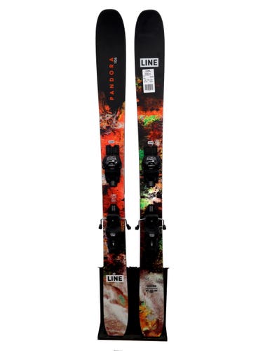 2025 Line Pandora 106 Skis – 155 cm with Tyrolia Attack LYT 11 GW Bindings NEW (NSKI000004)