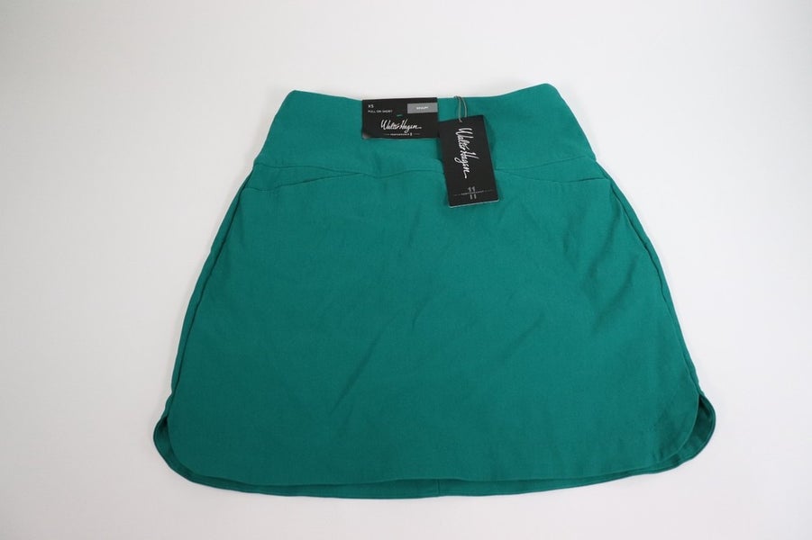 NWT Women's Walter Hagen 17" Sculpt Golf Skort Skirt  Size XS Clubhouse Green