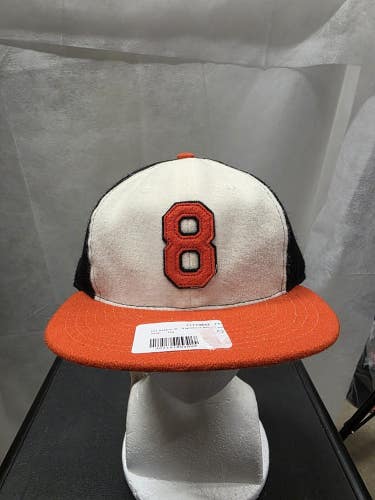 NWT Cal Ripken Jr. Ebbets Field Flannels Fitted Hat 7 1/4 MLB