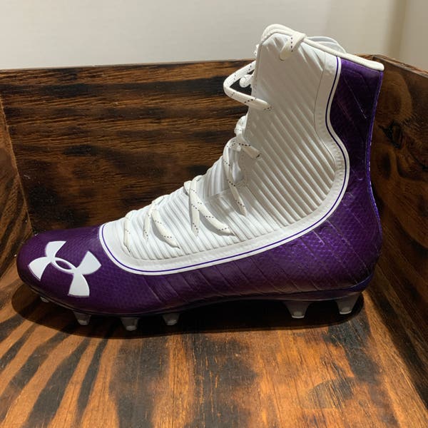 Under Armour Highlight Men\'s 13.5 Purple Cleats s-l400.jpg main image 3