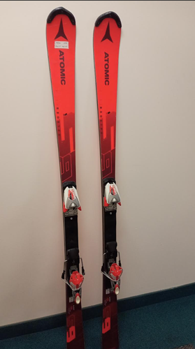 2024 Atomic Redster S9 FIS SL 165cm Skis With Bindings Max Din 16 (Used)