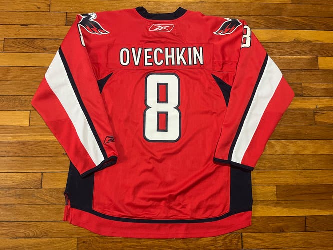 Alexander Ovechkin Washington Capitals Reebok Premier Jersey Size XXL MSRP $180