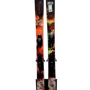 2025 Line Pandora 106 Skis – 176 cm with Tyrolia Attack LYT 11 GW Bindings (NSKI000003)