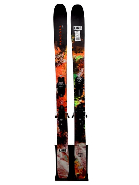 2025 Line Pandora 106 Skis – 176 cm with Tyrolia Attack LYT 11 GW Bindings (NSKI000003)