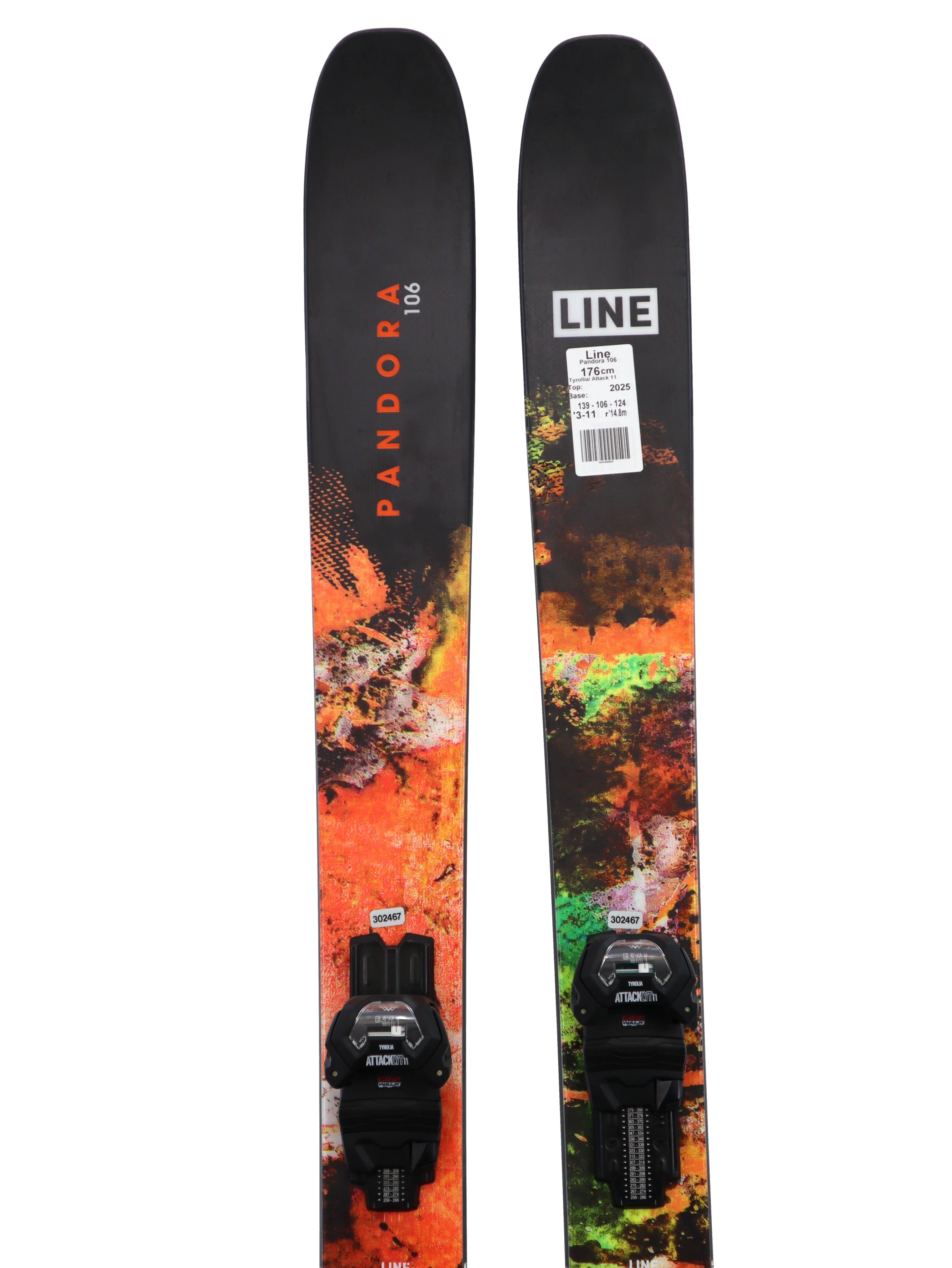 LINE BLADE 176 スキー LINE ライン スキー板 メンズ レディース＜2026