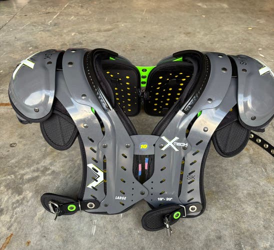Large Adult Xtech Shoulder Pads (New)