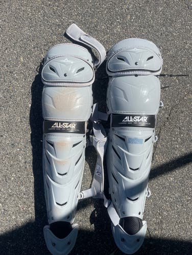 Used All Star System 7 Catcher's Leg Guard