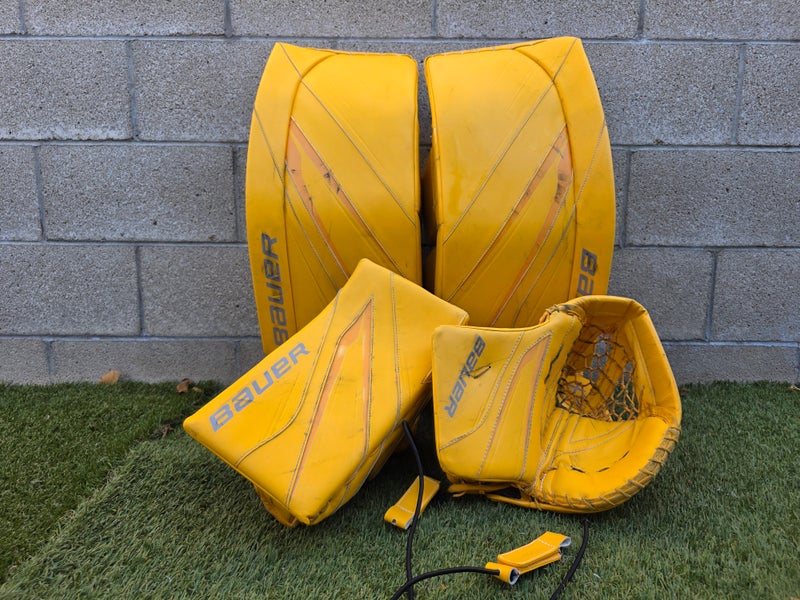 Bauer Custom Small 33+1 X5 Pro Sport Gold Goalie Set