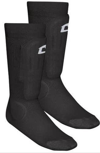 New SOCCER SHIN GUARDS - MEDIUM BLACK 11706-CHPSSG6MBLK
