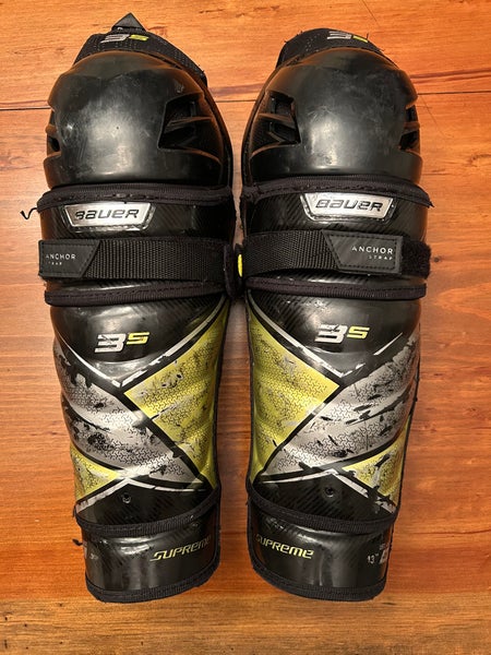 Senior Bauer Supreme 3S 13" Shin Pads (Used)