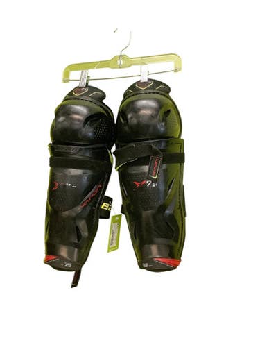 Used Bauer VAPOR X2.9 Senior Shin Guards Black 13" 11686-S000045917