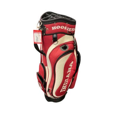 Used TEAM SPORT IU HOOSIER BAG Mens Cart Bag Red 11859-S000025536