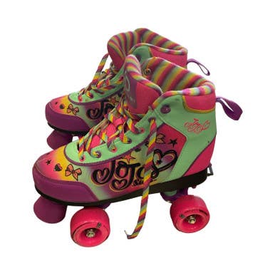 Used Junior Roller Quad Skates Pink Junior 06 11859-S000025539