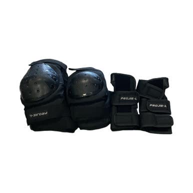 Used Skateboard Elbow Pads Black LG 11859-S000025540