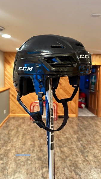 Medium CCM Tacks 310 Helmet, Black (Used)