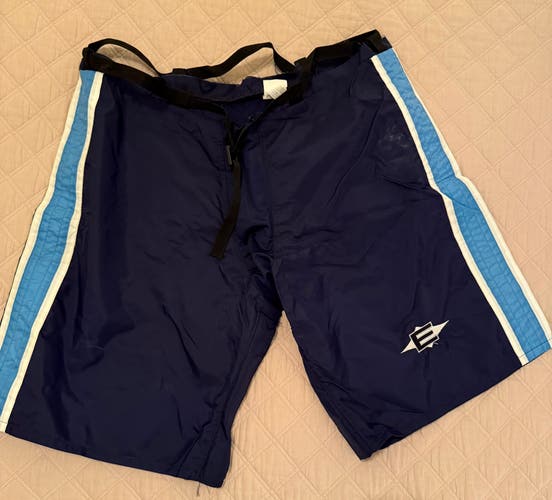 Pittsburgh Penguins Winter Classic Blue Large/XL Easton Pant Shell Pro Stock (Used)