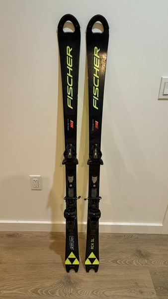 Fischer 145 cm Racing RC4 Race JR Skis With Z11 Bindings (Used)